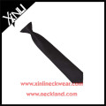 Wholesale Mens Cheap Polyester Black Clip on Tie